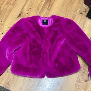 🍒HOST PICK🍒 NWT 190 RETAIL L/XL NY & CO PINK COAT